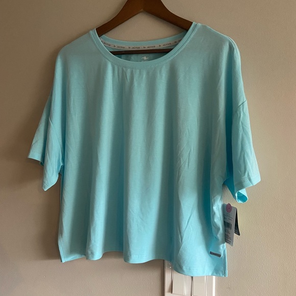 🌸 Athletic Works 🌸 bright blue workout top - Picture 1 of 4